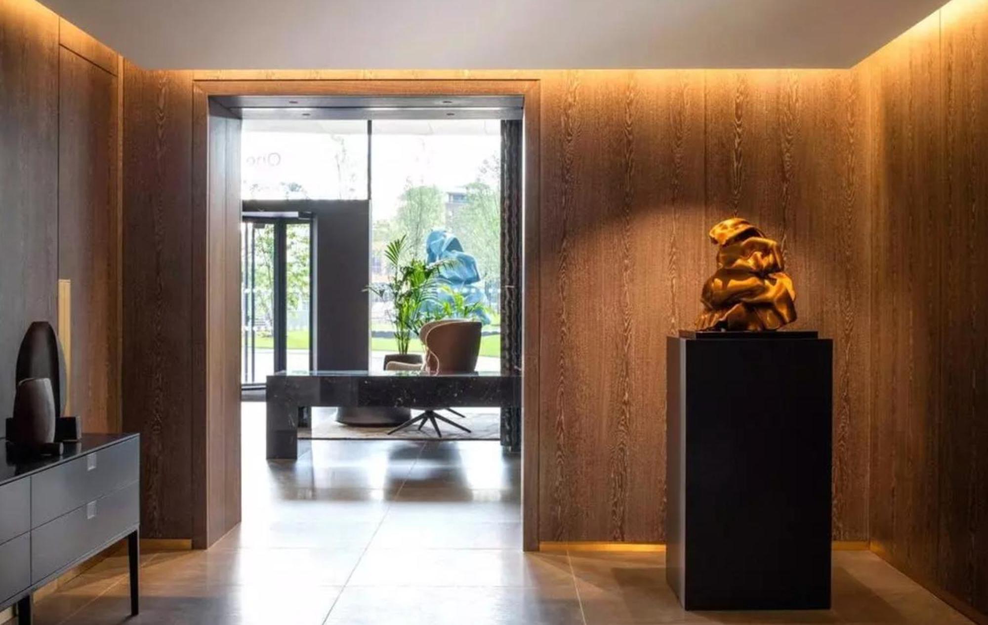 Two Bedrooms Penthouse One Park Drive, Canary Wharf Londres Exterior foto